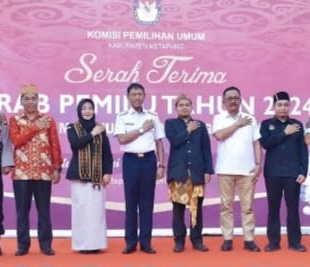 Wabup Farhan Hadiri Kirab Pemilu 2024