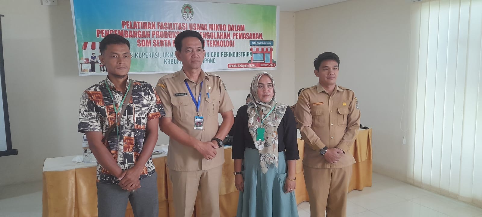Pelaku Usaha MikroSenang Dapat Pelatihan