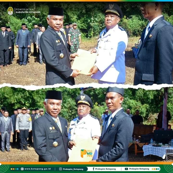 Bupati Lantik Camat Tumbang Titi di Kampung Halamannya