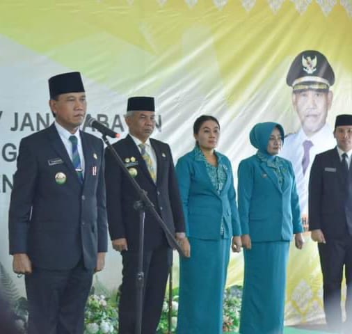 Kompak, Martin dan Farhan Lantik Pejabat di Marau