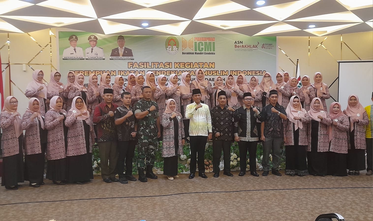Wakil Bupati Ajak Perempuan ICMI Ikut Tangani Kemiskinan Ekstrem