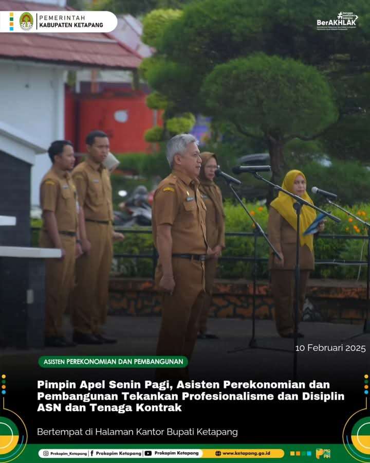 Asisten Sekda Kecewa, 100Pegawai Tak Ikuti Apel Rutin