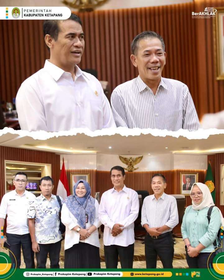 Dukung Program Ketahanan Pangan Wabup Jamhuri Temui Menteri Pertanian