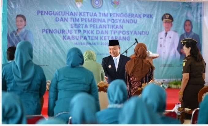 Bupati Lantik TP PKK