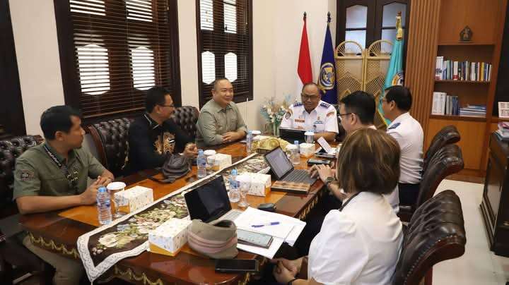 Bupati Audiensi dengan Kepala Badan Kebijakan Transportasi Bahas Pengembangan Bandara dan Pelabuhan Tembilok