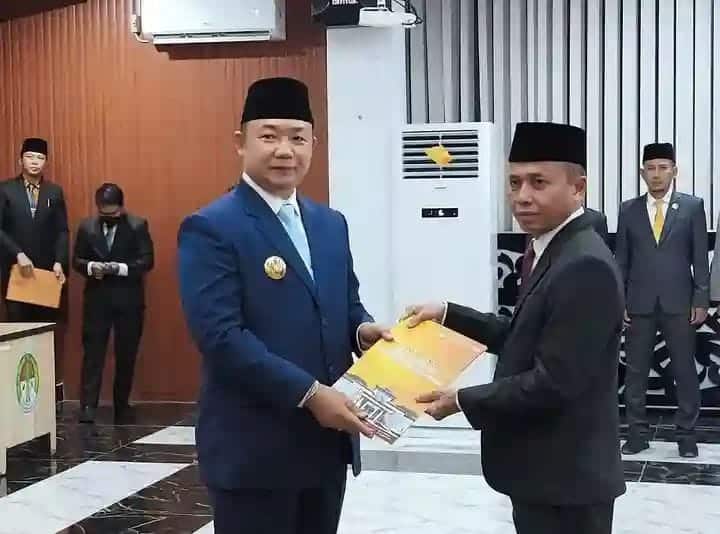 Bupati Lantik Repalianto Sebagai Sekda Ketapang