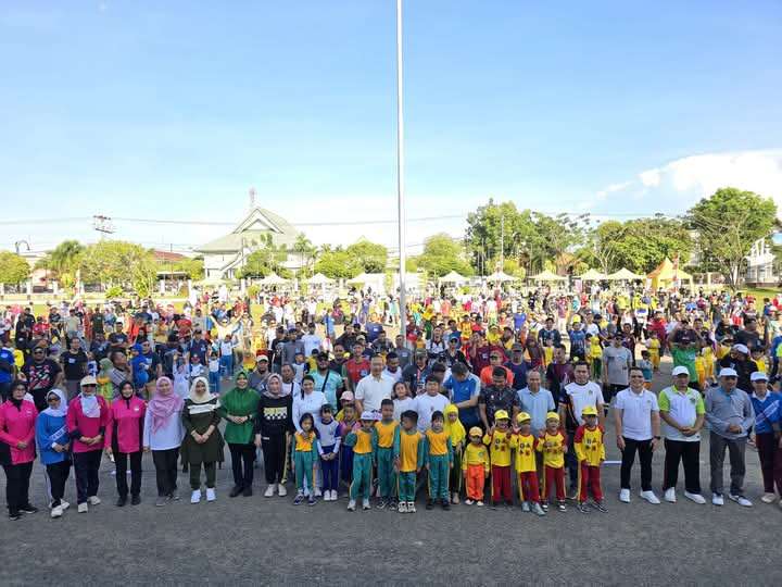 Meriahnya HUT PP PAUD ke-68 Sepagi Bersama Ayah, SenamSehat, dan Lomba Ceria