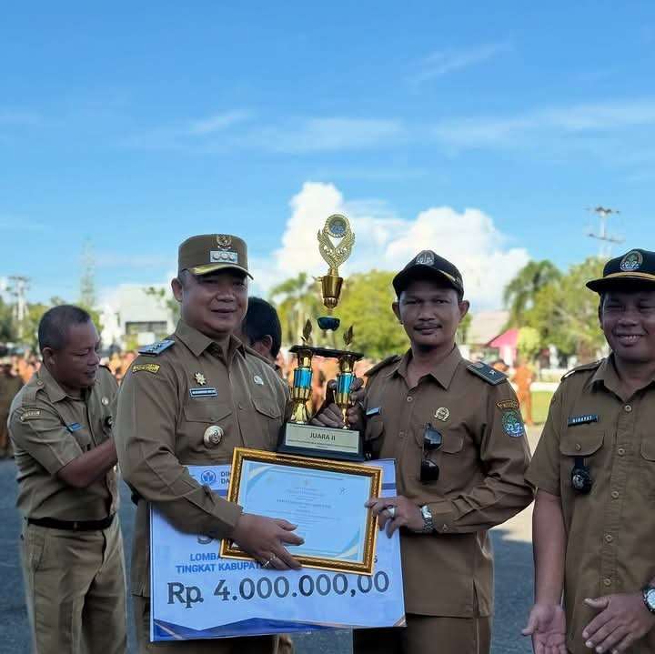 Amanat Bupati Ketapang pada Apel Gabungan: Kolaborasi dan Gotong Royong untuk Ketapang Maju