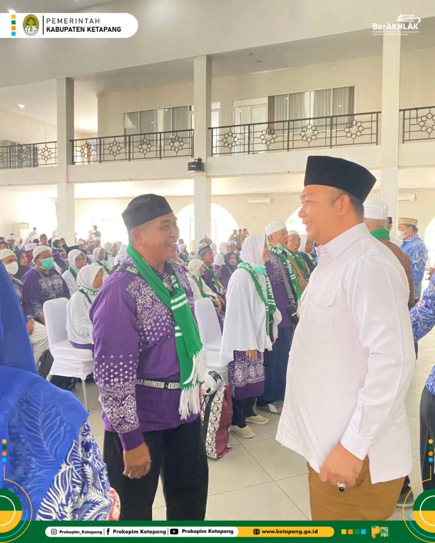 Bupati Sambut Jemaah Haji di Pontianak