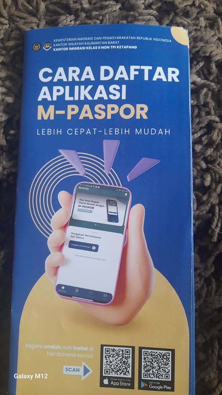 Pembuatan Paspor Lebih Mudah Lewat Aplikasi M-Paspor