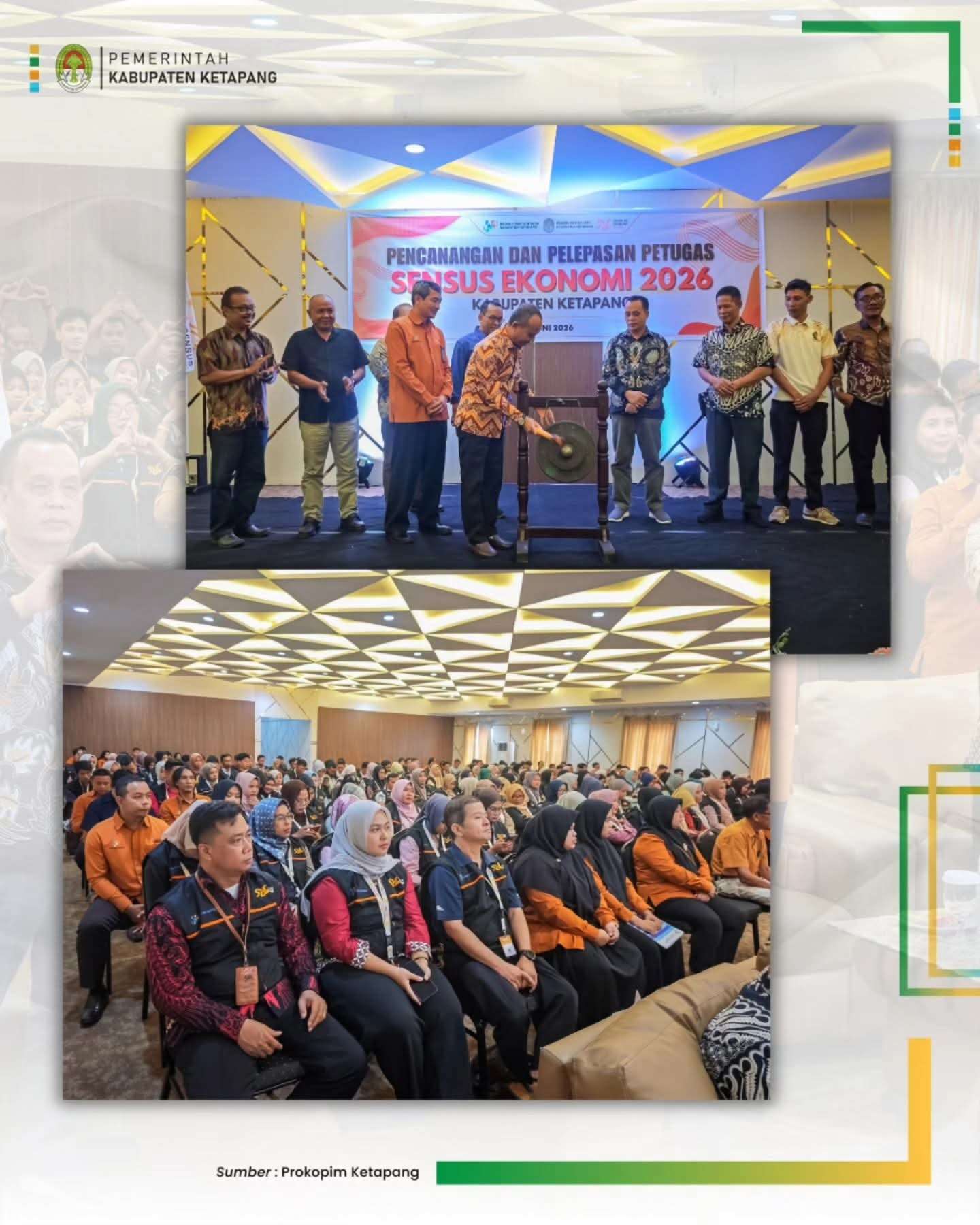 Sekda Canangkan Sensus Ekonomi Ketapang