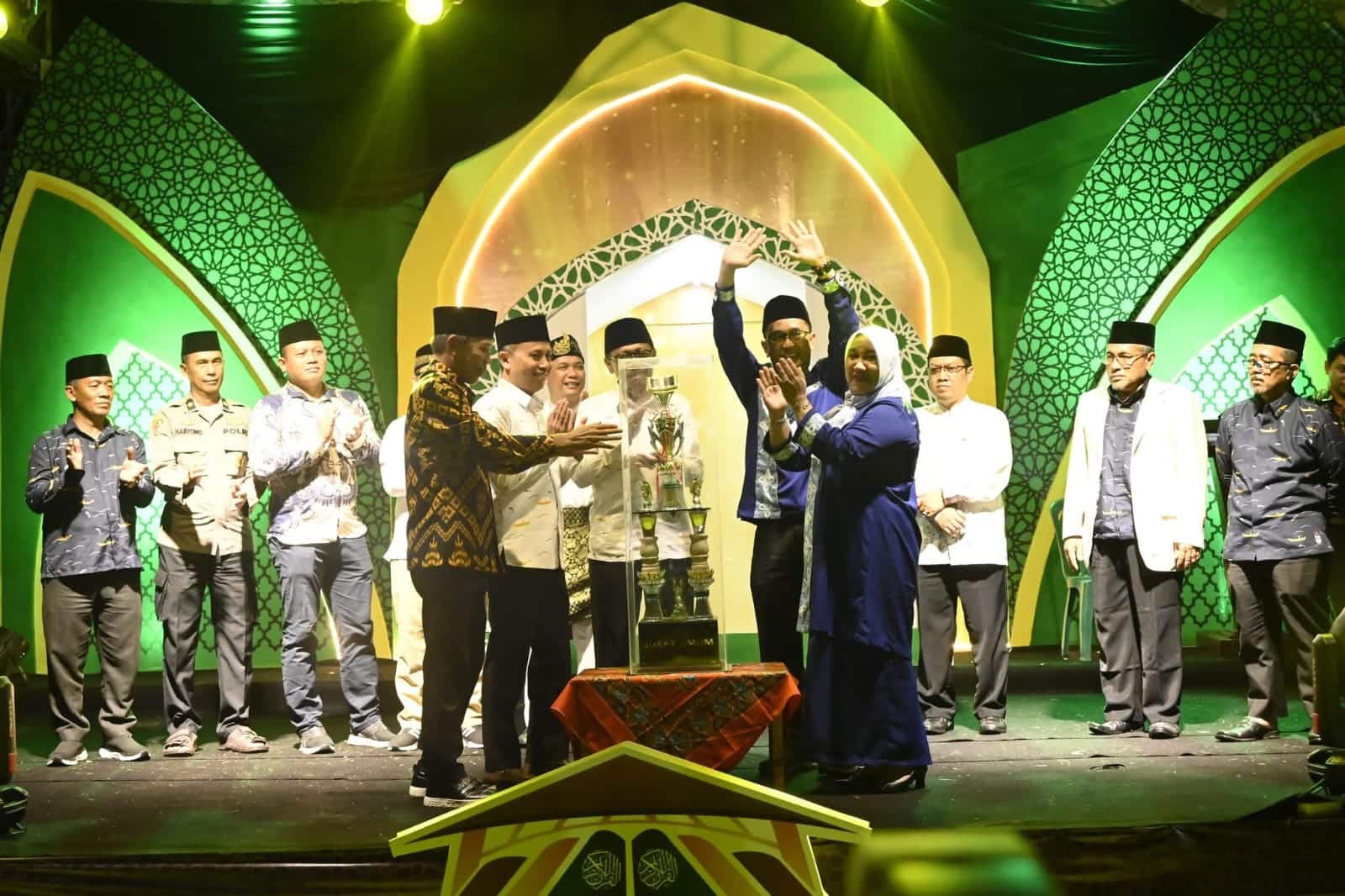 Wabup Tutup MTQ XXXIII,Delta Pawan Juara Umum
